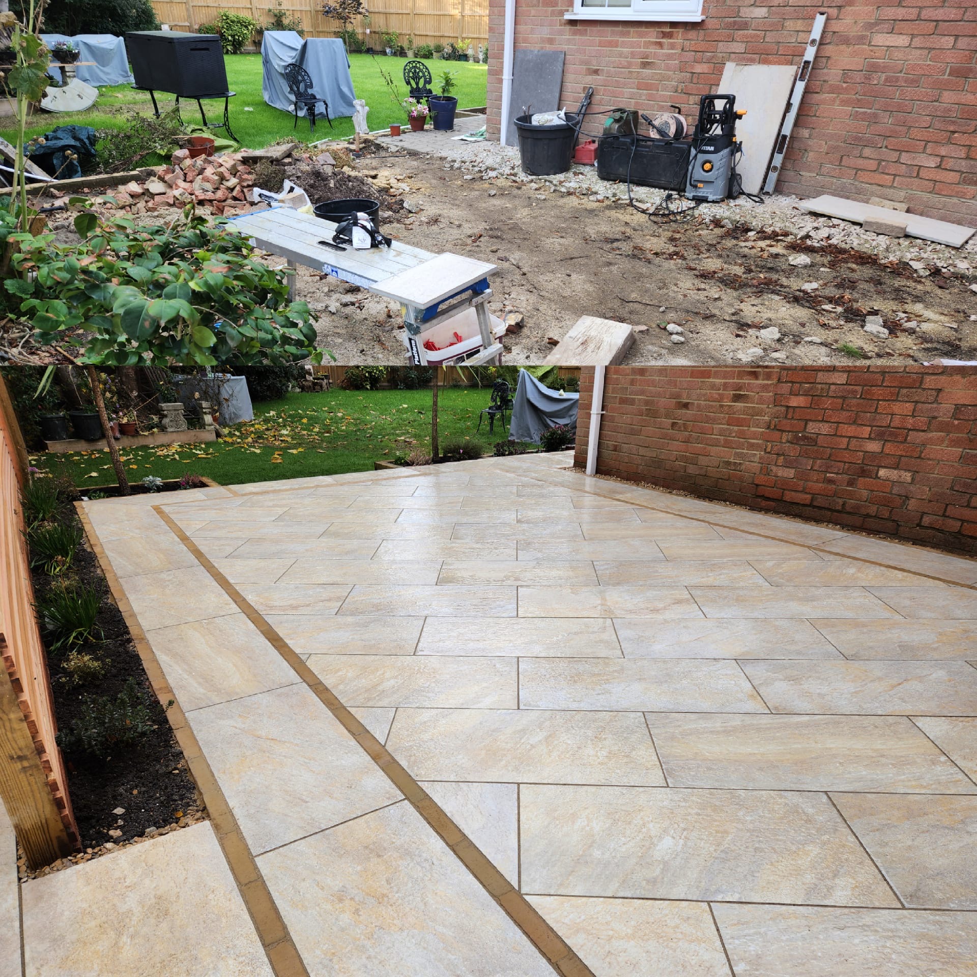 Garden transformation project