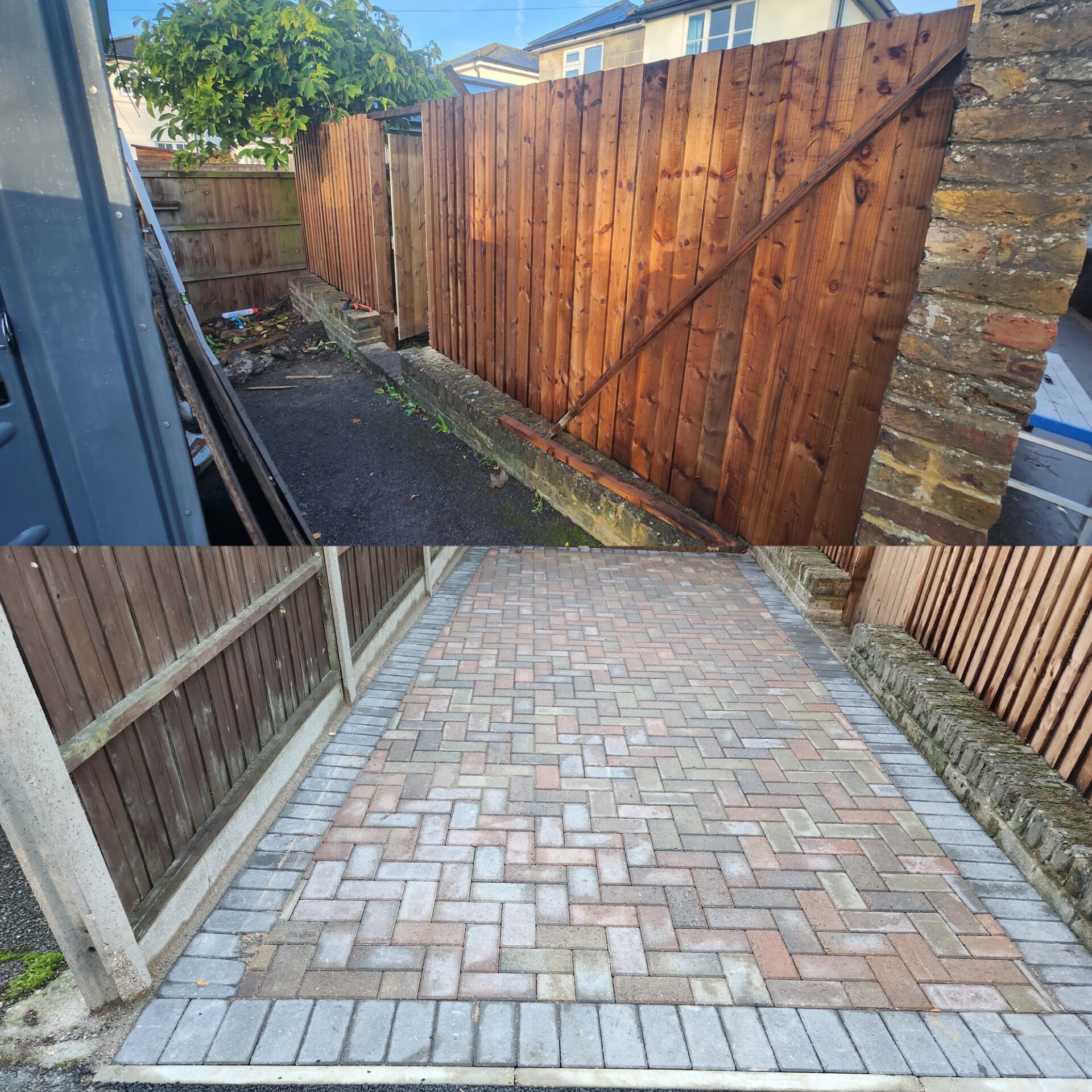 Garden transformation project