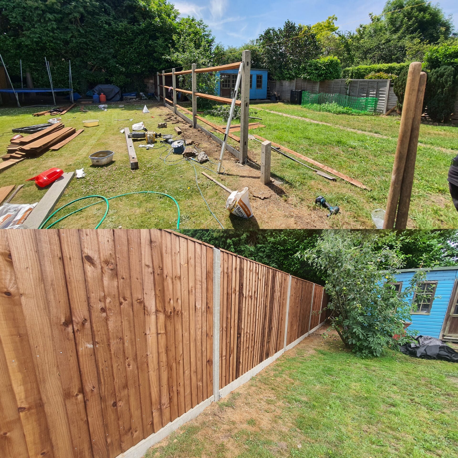 Garden transformation project