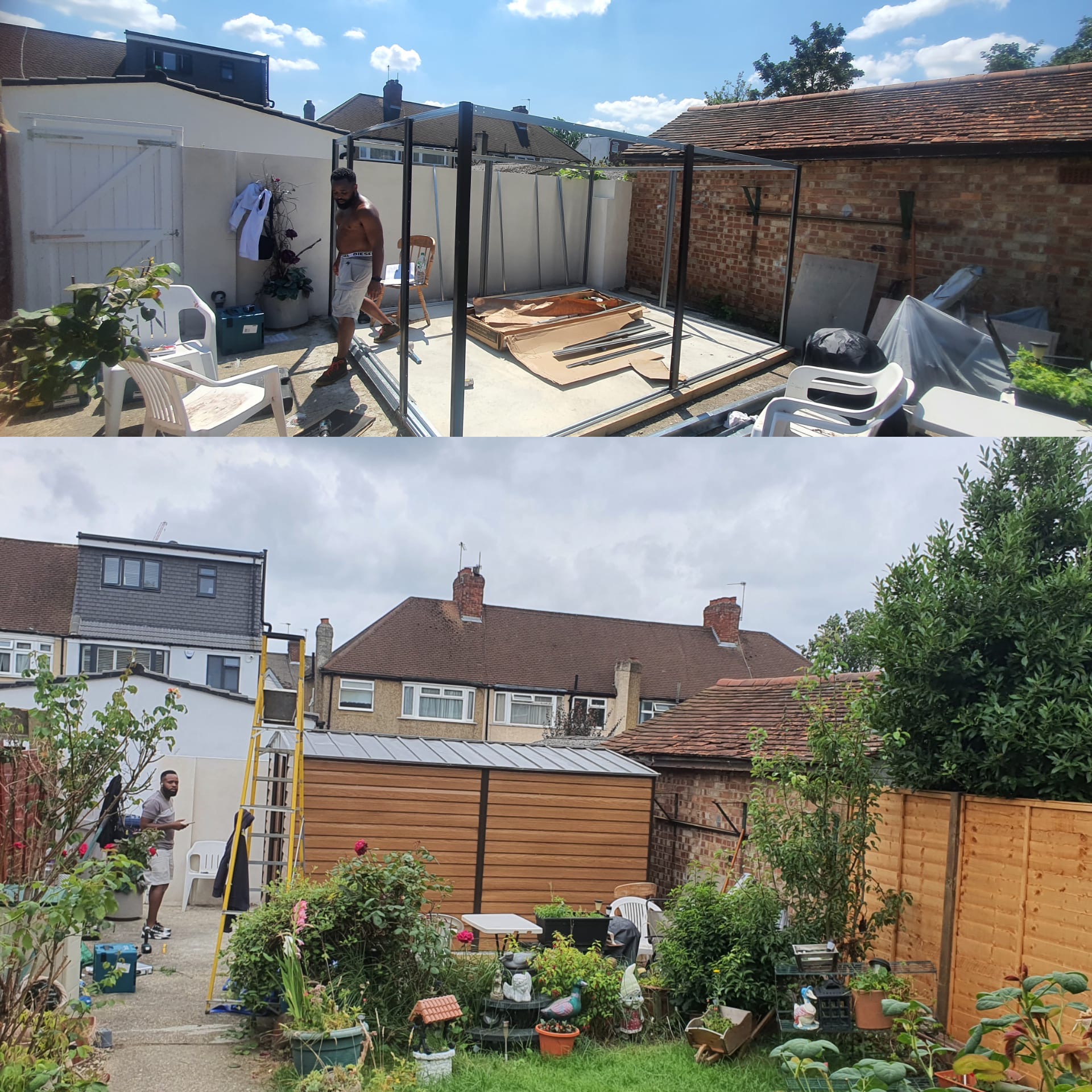 Garden transformation project